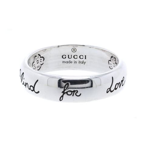 gucci gg ring fake|gucci blind for love ring.